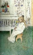 Carl Larsson i nattskjortan France oil painting artist